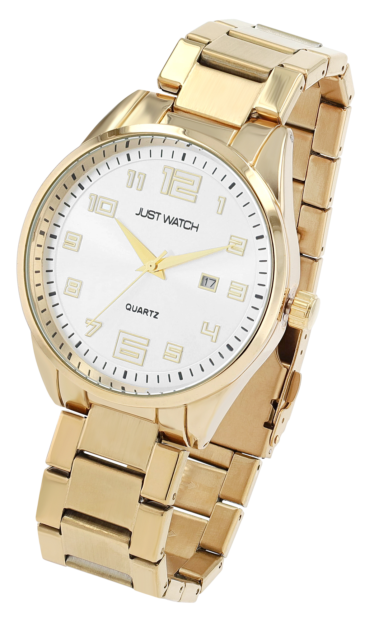 JUST WATCH Herrenuhr mit Edelstahlarmband