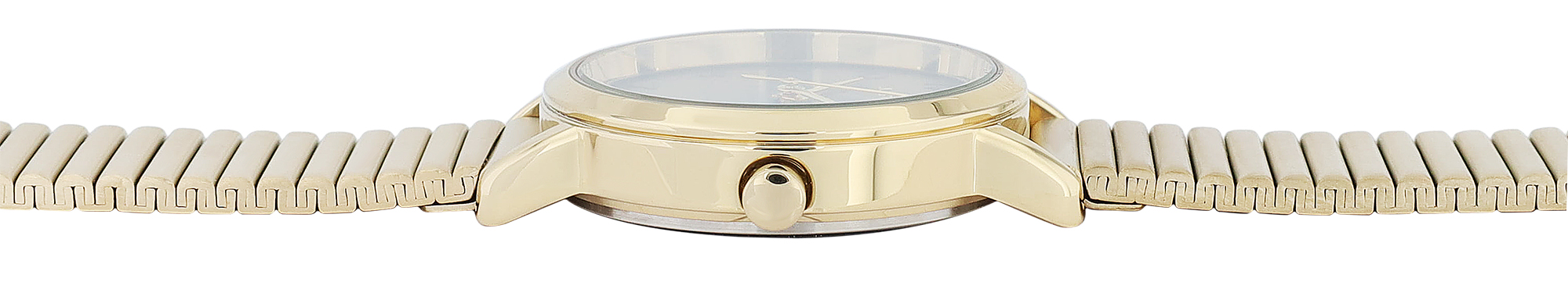 Just Watch Damenuhr "Ester" mit Edelstahlband, Ø 28 mm, goldfarben/ braun