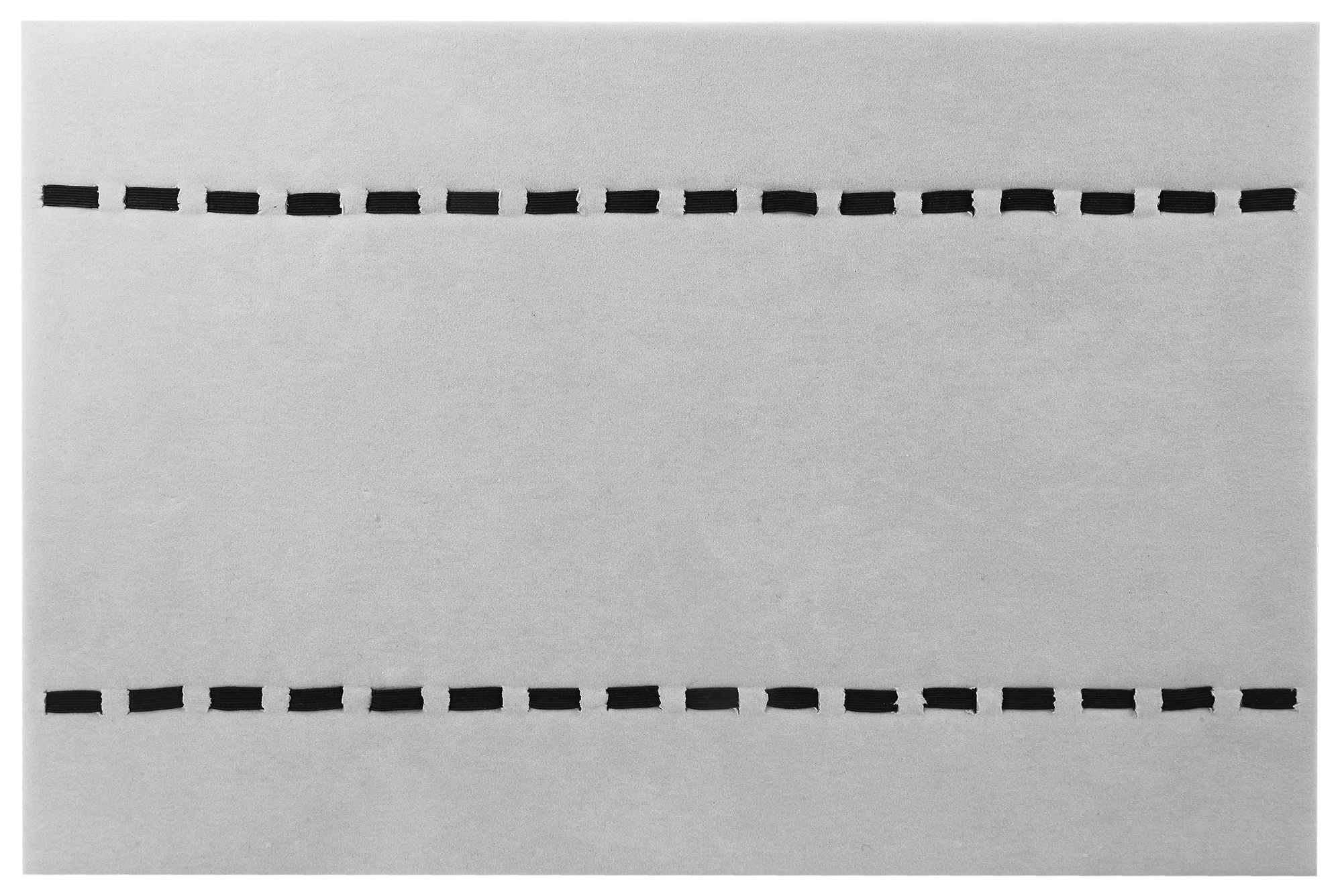 Uhrendisplay, grau, mit Gummizug, 39 cm x 26 cm x 0,5 cm