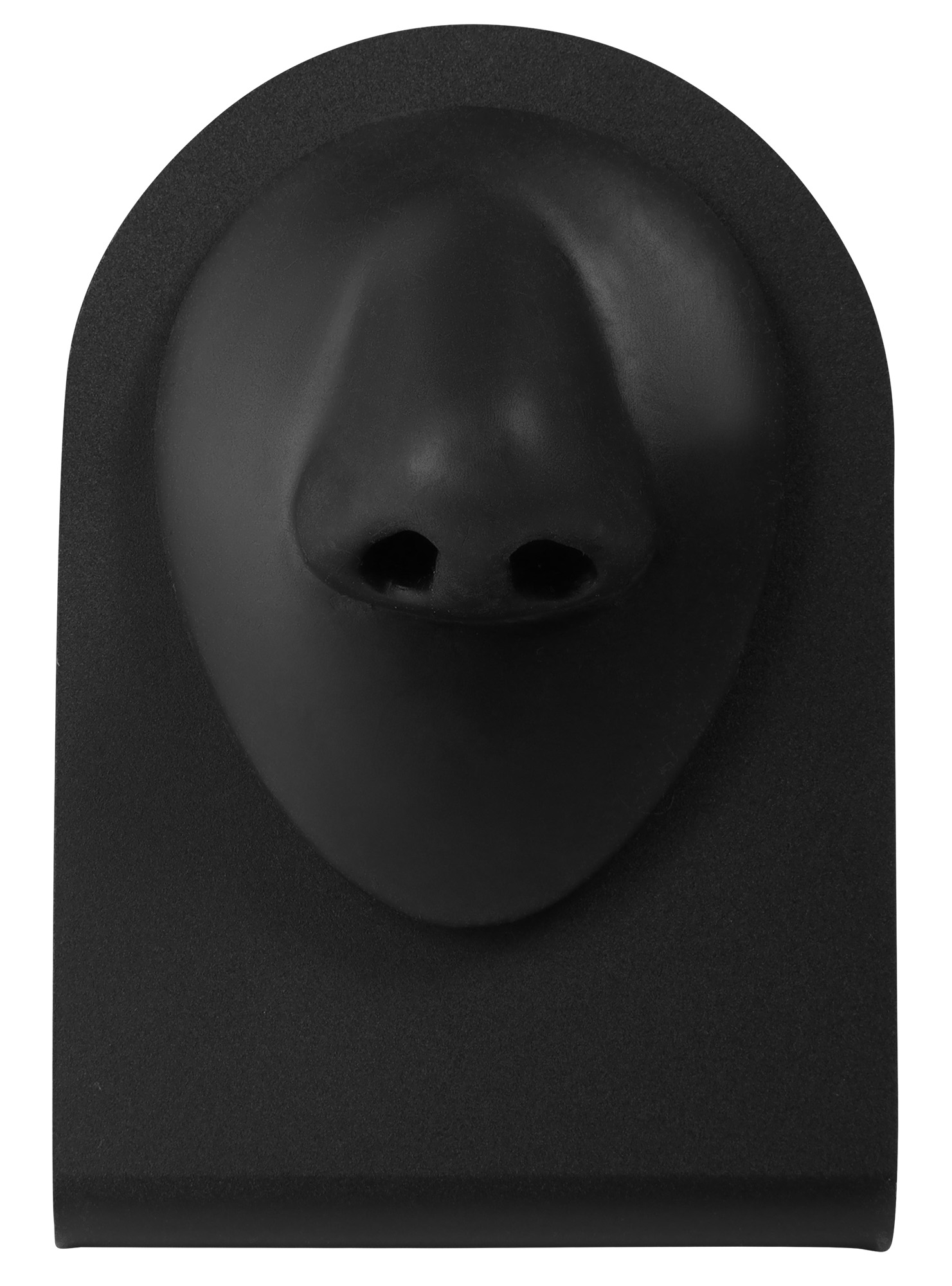 Aufsteller für Piercings, Kunststoff/Silikon, schwarz