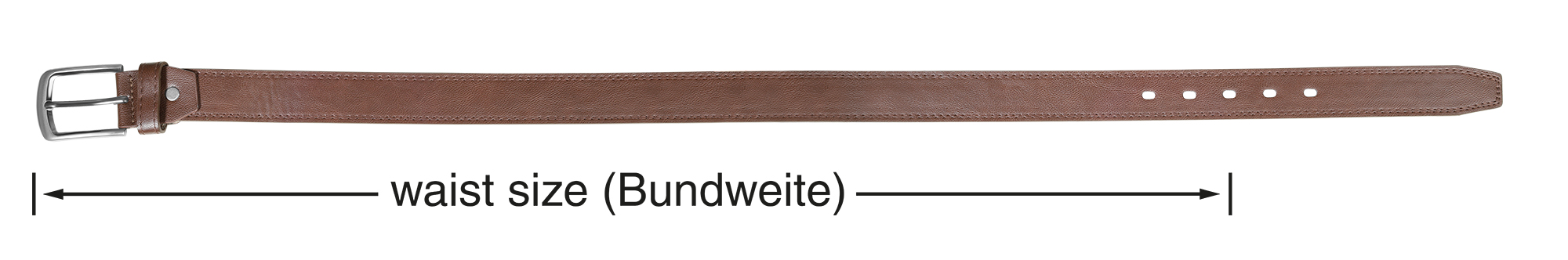 Gürtel aus Lederimitat, VE12