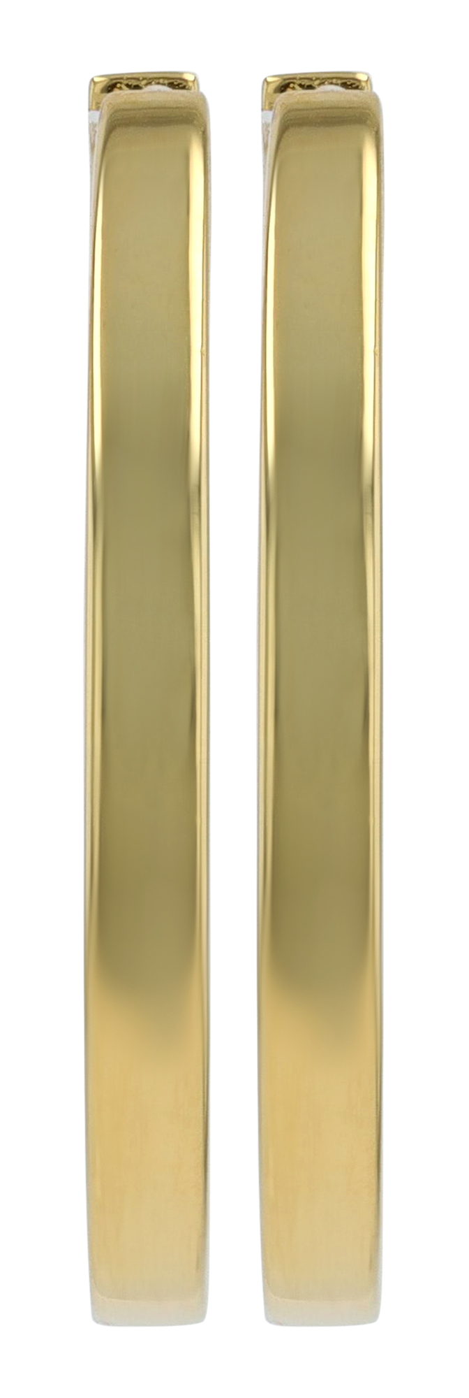 Sif Jakobs Jewellery 925/- Echt Silber Creolen Ø 20 mm "Ellera Pianura X-Grande", vergoldet