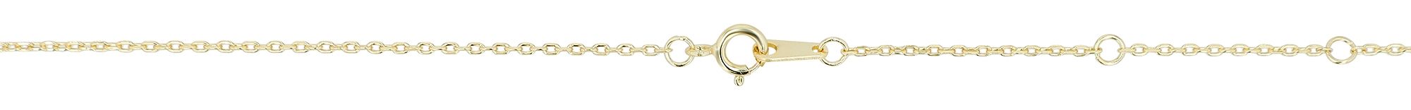 "Ando", 925/- Echt Silber Kette, Herz Anhänger, Süßwasserperle, vergoldet