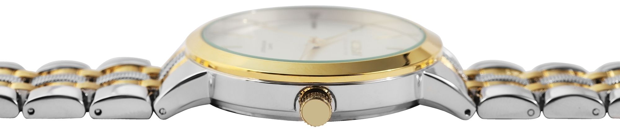Akzent Exclusive Herrenarmbanduhr mit Metallband